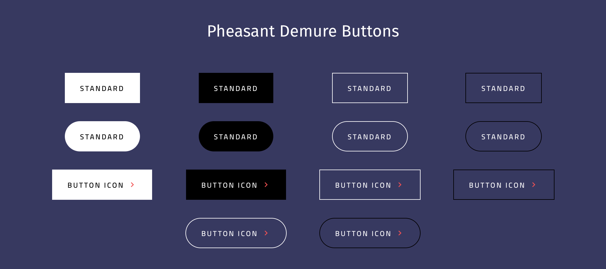 Pheasant Demure Buttons